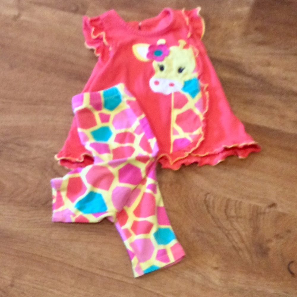 Giraffe pants set